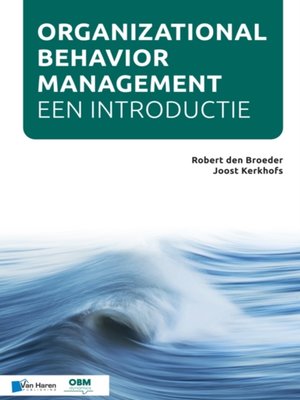 cover image of Organizational Behavior Management--Een introductie